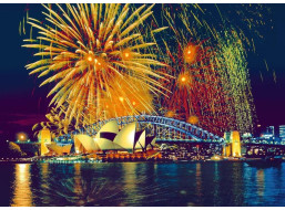 RAVENSBURGER Puzzle Ohňostroj nad Sydney 1000 dílků