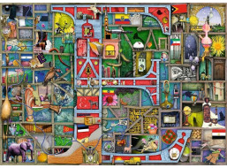 RAVENSBURGER Puzzle Úžasná abeceda - písmeno E 1000 dílků
