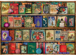 RAVENSBURGER Puzzle Vánoční knihovna 1000 dílků