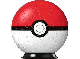 RAVENSBURGER Puzzleball Pokémon: Pokeball 54 dílků