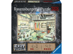 RAVENSBURGER Únikové EXIT puzzle Laboratoř 368 dílků