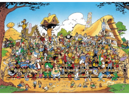 RAVENSBURGER Puzzle Asterix a Obelix: Rodinná fotka 1000 dílků