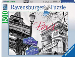 RAVENSBURGER Puzzle Paříž, má láska 1500 dílků