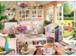 RAVENSBURGER Puzzle Čajovna 1000 dílků