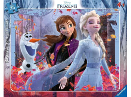 RAVENSBURGER Puzzle Ledové království 2: Kouzlo přírody 35 dílků