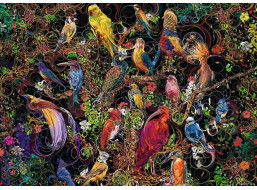 RAVENSBURGER Puzzle Ptáci v umění 1000 dílků