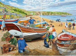 RAVENSBURGER Puzzle Rybáři 500 dílků