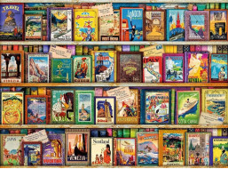 RAVENSBURGER Puzzle Historické cestovní příručky 500 dílků