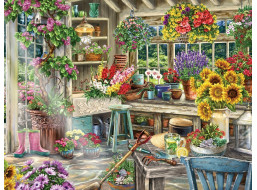 RAVENSBURGER Puzzle Zahradníkův ráj 2000 dílků