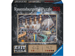RAVENSBURGER Únikové EXIT puzzle Továrna na hračky 368 dílků