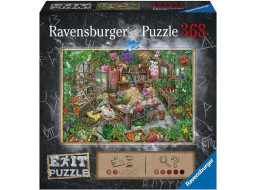 RAVENSBURGER Únikové EXIT puzzle Ve skleníku 368 dílků