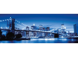 RAVENSBURGER Panoramatické puzzle Zářivý New York 1000 dílků