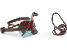 SCHLEICH Horse Club® 42489 Sedlo a uzda Hannah a Cayenne