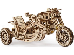 UGEARS 3D puzzle Motorka se sajdkárou 380 dílků