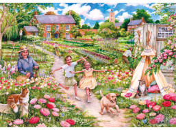 GIBSONS Puzzle Vzpomínky na dětství XXL 100 dílků