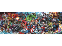 TREFL Panoramatické puzzle Svět Marvelu 1000 dílků