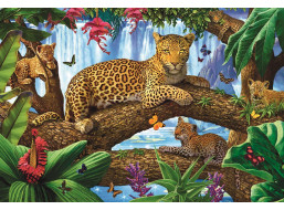 TREFL Puzzle Odpočinek v korunách stromů 1500 dílků