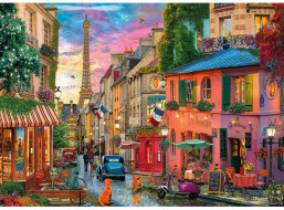 GIBSONS Puzzle Západ slunce nad Paříží 1000 dílků