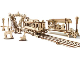 UGEARS 3D puzzle Tramvajová linka 284 dílků