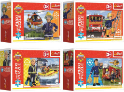 TREFL Displej Puzzle Požárník Sam 20 dílků (24 ks)
