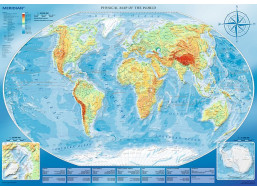 TREFL Puzzle Velká mapa světa 4000 dílků