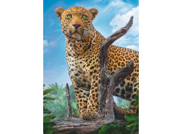 TREFL Puzzle Divoký levhart 500 dílků