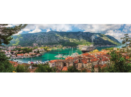 TREFL Panoramatické puzzle Kotor, Černá Hora 500 dílků