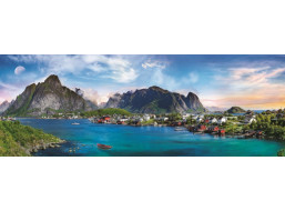 TREFL Panoramatické puzzle Lofoty, Norsko 500 dílků