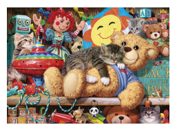 GIBSONS Puzzle Zdřímnutí na medvídkovi 1000 dílků