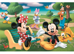 TREFL Puzzle Mickey Mouse: Mezi přáteli MAXI 24 dílků