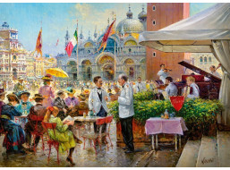 CHERRY PAZZI Puzzle Piazza San Marco, Benátky 1000 dílků