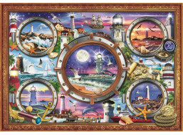 TREFL Puzzle Majáky 1000 dílků
