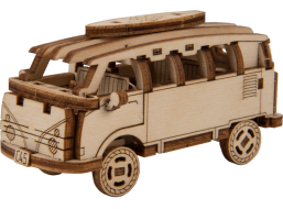 WOODEN CITY 3D puzzle Superfast Minibus Retro