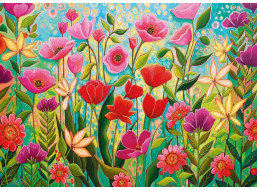 CHERRY PAZZI Puzzle Divoká krása 1000 dílků