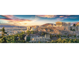 TREFL Panoramatické puzzle Akropolis, Athény 500 dílků