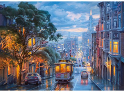 CHERRY PAZZI Puzzle Dešťové odlesky 1000 dílků
