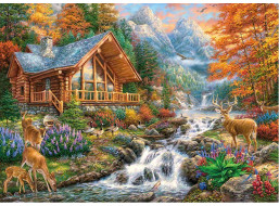 CHERRY PAZZI Puzzle Klid vysoko v horách 1000 dílků