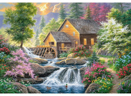 CHERRY PAZZI Puzzle Mlýn v létě 2000 dílků