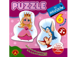 ALEXANDER Baby puzzle Princezna 6v1 (2-7 dílků)