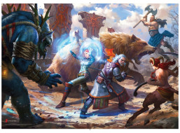 GOOD LOOT Puzzle Witcher - Geralt & Triss in Battle 1000 dílků