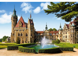 CASTORLAND Puzzle Zámek Moszna, Polsko 1500 dílků