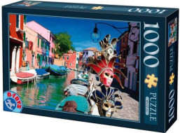 D-TOYS Puzzle Burano, Itálie 1000 dílků