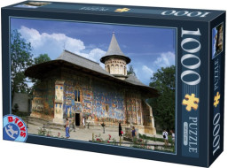 D-TOYS Puzzle Klášter Voronet, Rumunsko 1000 dílků