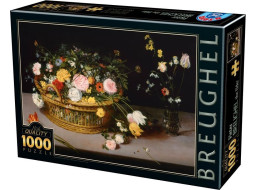 D-TOYS Puzzle Květiny 1000 dílků
