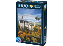 D-TOYS Puzzle Neuschwanstein, Německo 1000 dílků