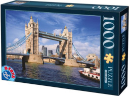 D-TOYS Puzzle Tower Bridge, Londýn 1000 dílků