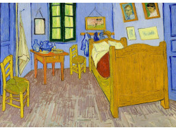 ENJOY Puzzle Vincent Van Gogh: Ložnice v Arles 1000 dílků