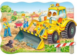 CASTORLAND Puzzle Bagr v akci MAXI 20 dílků