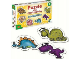 ALEXANDER Baby puzzle Dinosauři 6v1 (2-7 dílků)