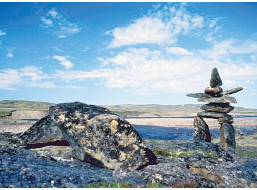 EUROGRAPHICS Puzzle Inukshuk, Kanada 1000 dílků